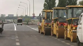 Ostatnie prace na moście Łazienkowskim