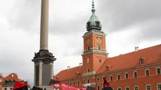 Policja na proteście