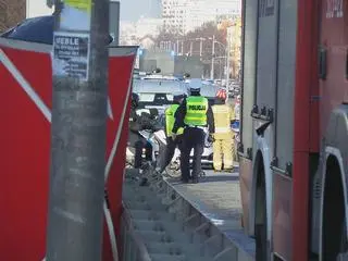 Śmiertelny wypadek na Grójeckiej