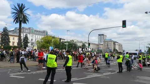 "Nie zabierajcie nam przyszłości". Strajk klimatyczny w centrum