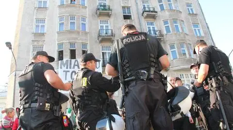 Awantura przy eksmisji.  Straż wyważyła drzwi 