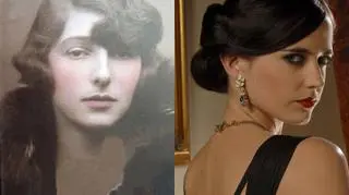 Krystyna Skarbek i Eva Green (aktorka z "Casino Royale")