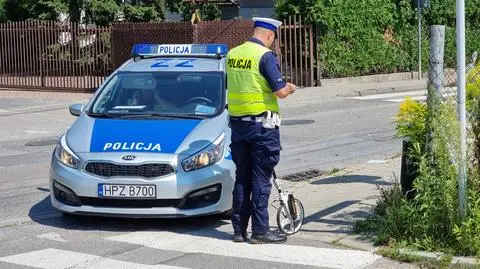 "Cofając potrącił kobietę na przejściu dla pieszych"