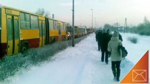 Białołęka stanęła w korku