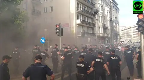 Próbowali zablokować Paradę Równości, interweniowali policjanci