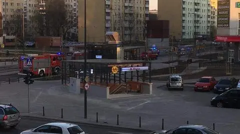 Akcja służb na nowej stacji metra