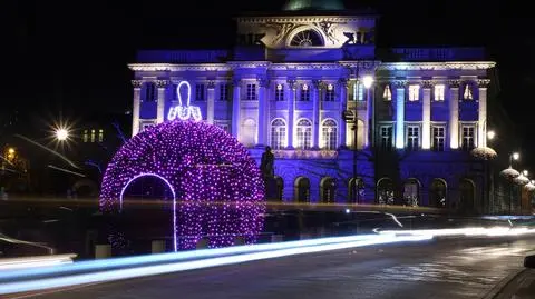 Tak błyszczy Warszawa