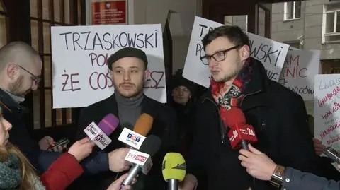 Śpiewak pytał o "gwałt na mieście". Trzaskowski nie wyszedł z biura