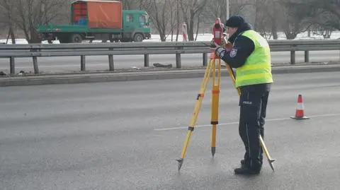 Ważny test nowego sprzętu policji na Wisłostradzie