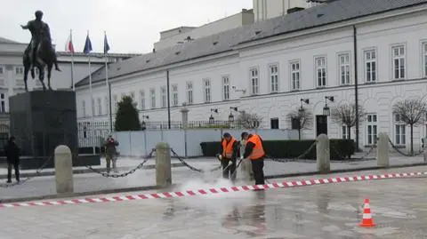 Wiosenne porządki na Krakowskim