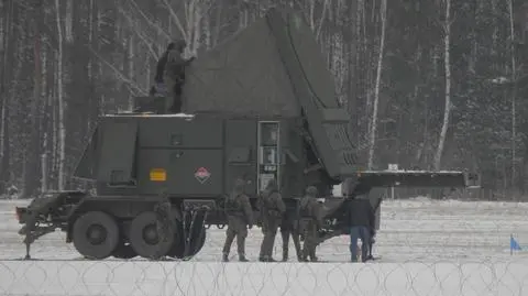 Polskie wyrzutnie Patriot dotarły do Warszawy
