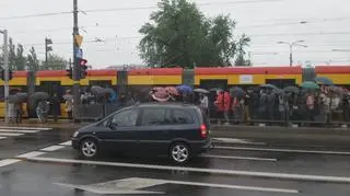 Problemy z tramwajami na Woronicza