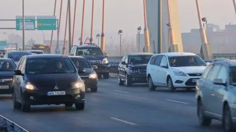 Kolizja na Siekierkowskim, były ogromne utrudnienia