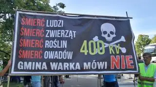 Protest przed KPRM