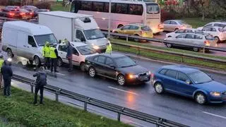 Zderzenie na Wale Miedzeszyńskim