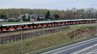 Nowy pociąg Metra Warszawskiego jest już w stolicy