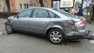 Zderzenie na dwóch aut na Ochocie