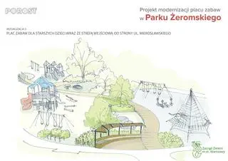 Projekt modernizacji placu zabaw w Parku Żeromskiego