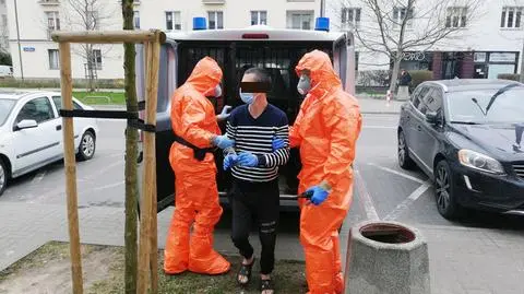 Zakażony koronawirusem uciekł z izolatorium