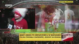 Radość kibiców po meczu