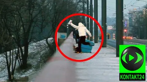"Tłukł znicze, kopał wieniec"