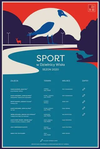 Sportowe atrakcje Dzielnicy Wisła