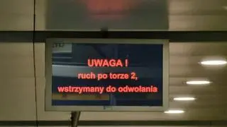 Wypadek na stacji metra Dworzec Gdański