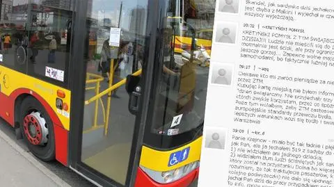 Komunikacja w piątek "Jechałem jak sardynka!"