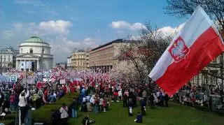 Protest w obronie TV Trwam