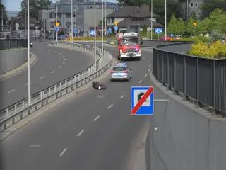 Tragiczny wypadek motocyklisty