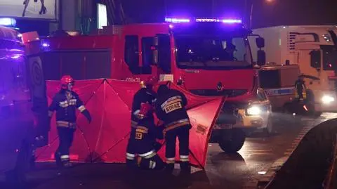 Tragiczny wypadek w Markach. Zginął rowerzysta