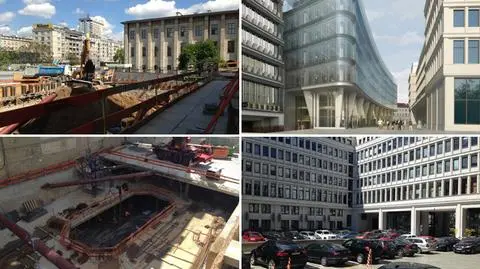 Hipsterzy zastąpią (partyjny) beton.  Miejski skwer na dziedzińcu KC PZPR