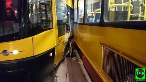 Dwa tramwaje zderzyły się na Pradze