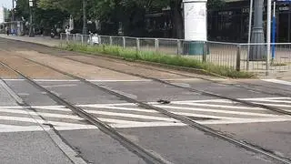 Auto osobowe zderzyło się z tramwajem