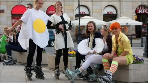 Koko, koko rolki spoko Dziś przejazd przez miasto
