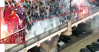 Policja publikuje zdjęcia osób, które mogą mieć związek z podpaleniem mieszkania
