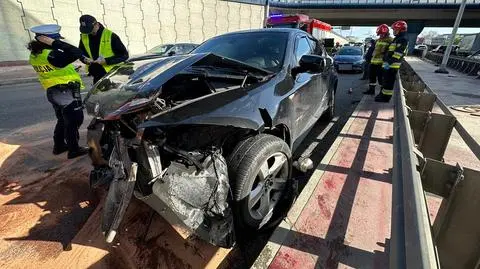 Po zderzeniu jedna osoba trafiła do szpitala