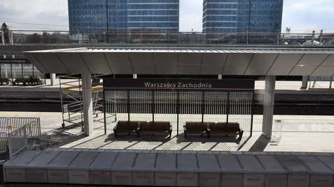 Peron numer osiem już otwarty. Co z pozostałymi pracami na stacji Warszawa Zachodnia? 