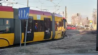 Zerwana sieć trakcyjna zablokowała tramwaje