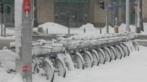 Veturilo zasypane. Dzisiaj nie ruszy 