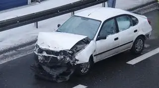 Kolizja na Trasie Toruńskiej