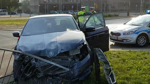 Wypadek na Żoliborzu. Jedna osoba ranna 