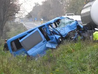 Tragiczny wypadek pod Sochaczewem 