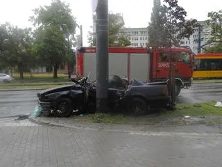 Wypadek w alei "Solidarności"