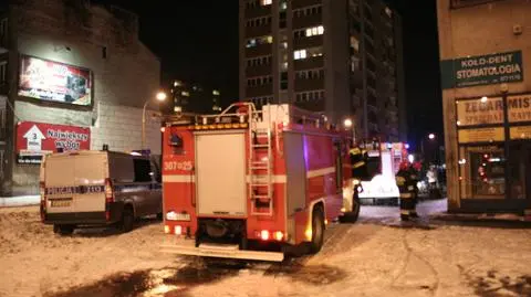 Pożar przy Górczewskiej. Spaliły się... butelki