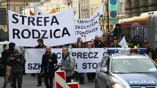 Protest na Nowym Świecie