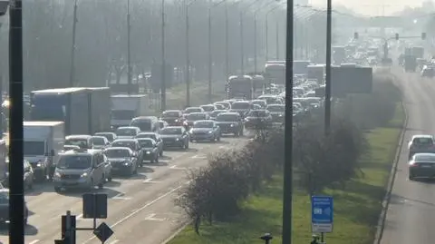 Kolizja na Puławskiej. "Korki po horyzont"