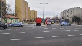 Pozostawiony bagaż na stacji metra Trocka