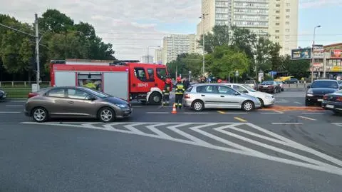 Mokotów: mała kolizja, spore utrudnienia