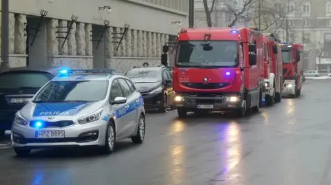 Biały proszek i groźby wobec sędziów. Ewakuacja w budynku sądu